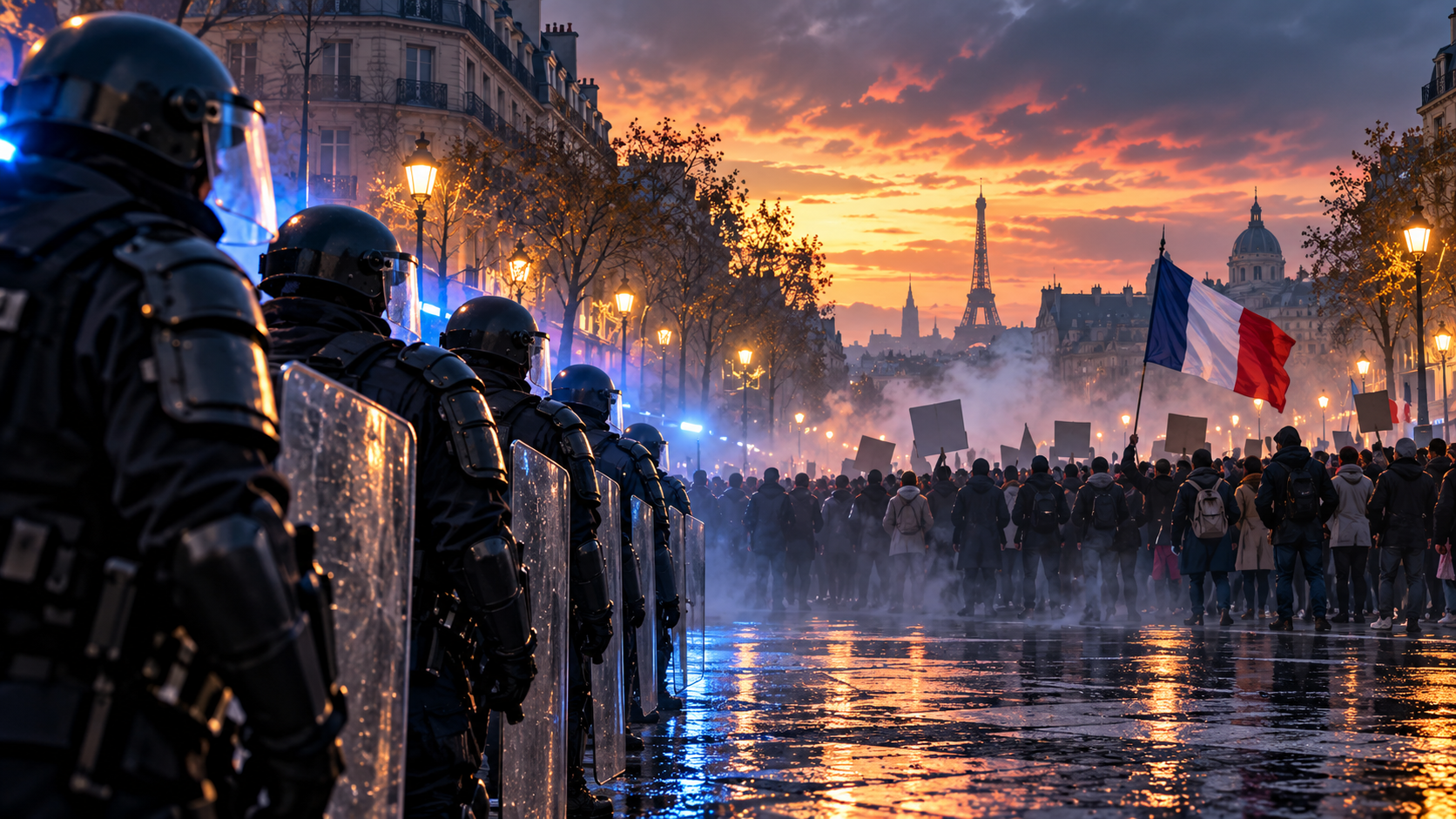 France Warns of Violence During October 31 Protests - Euro Post.